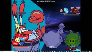 MUGEN: Minion Pig (Me) & Mr. Krabs vs Neptune & Sakuya