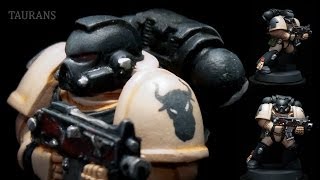 How to paint Taurans Space Marine by Lester Bursley