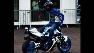 Mattie Griffin stunt show @ BMW Motorrad Douglas Park East Kilbride 22/06/2013