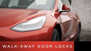 Tesla Model 3 Tutorial | Walk-Away Door Lock