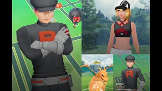 Charizard Fights Team Go Rocket Guy #pokemongo