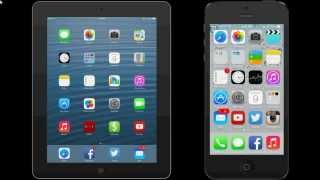 AirDrop Demo - iPad Mini - iPhone 5S iOS 7.0.2