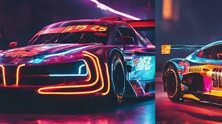 Glowing Wheels: Stunning Neon Cars