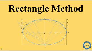 How To Draw Ellipse By Rectangle Method