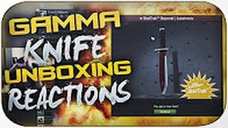 CS GO KNIFE UNBOXING REACTIONS COMPILATION! INSANE LUCK!