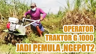 Dangir jagung dg alat cultivator quick  kasuari