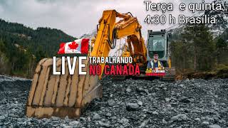 LIVE TRABALHANDO NO CANADA 🇨🇦 🇨🇦 🇨🇦