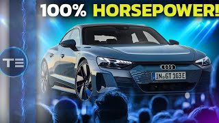 BEST EV 2022 Audi e-tron gt EXTREME HORSEPOWER !!