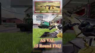 Better Than Type 63 ? AS VAL - 15 Round FMJ #cod #codm #callofdutymobile #callofdutymobilegamplay