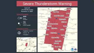 (EAS#158) Severe Thunderstorm Warning