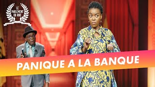 Le Parlement du rire (08/09/2023) - Mise en scène du voleur à la banque