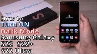 How to Turn ON Dark Mode on Samsung Galaxy S22 / S22+ (Plus) / S22 Ultra