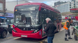 * FIRST DAY * Go Ahead London: Route S2 (SEe312 LG73FPN) BYD Alexander Dennis Enviro 200EV 9.7m