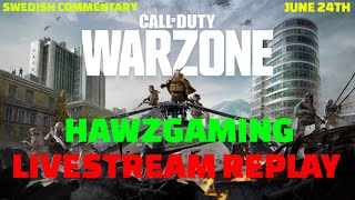 JUNE 24TH - LIVESTREAM REPLAY - HAWZGAMING - MW3 WITH FRIENDS - SWEDISH COMMENTARY