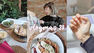 🧇  Haciendo una comida gallega, Gofres de almendra, Buenas noticias y Uñas nuevas l VLOGMAS 23