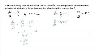 SMA Unit 4 Topic 2 Related Rates