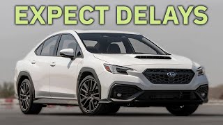 The 2023 Subaru WRX Will Be Delayed...