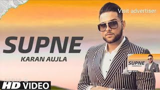 Supne Karan Aujla | Official Video | Latest Punjabi Songs 2020 | New Punjabi Song 2020