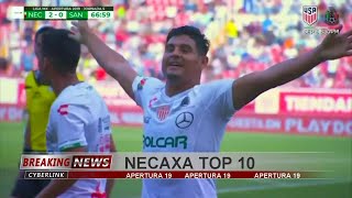 Top 10 - NECAXA, Apertura 2019