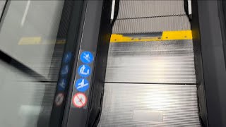 Thyssenkrup Single File - Going Up Escalator at Zara in Birmingham city centre