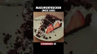 Maulwurfkuchen mit Erdbeeren (Rezept meiner Oma)