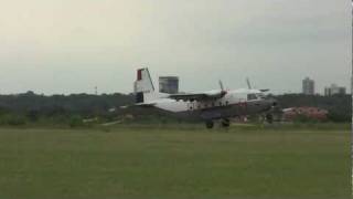 Paraguayan Air Force's CASA C-212 Aviocar Take off.