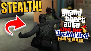 NEW Cluckin Bell Farm RAID Heist STEALTH Approach FULL Guide! - GTA Online! ($500,000)