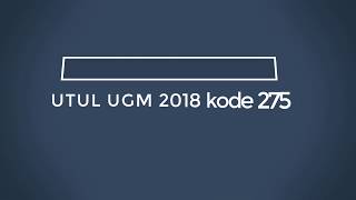 PEMBAHASAN SOAL NOMOR 11 UM UGM 2018 KODE 275