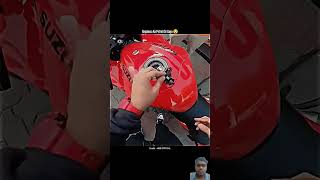 #hyabusa bike crash petrol pump #ktmridergirl #motovlog #duke250looks #automobile