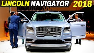 NEW 2018 Lincoln Navigator with Auto stop start Technology and Turbo V6