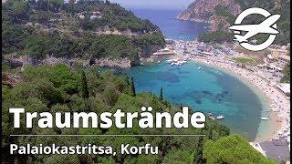 Palaiokastritsa/Agios Spiridon ☀️ Die schönsten Strände auf Korfu ☀️