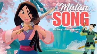 🎵 Mulan Song "Ballad of a Fierce Warrior" 🎵 Disney Princess 🎵