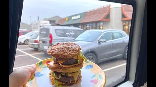 Cooking a BigMac in McDonald's Car Park - Vanlife UK