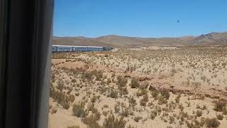 Tren a las Nubes is Moving through the area towards the Big Trestle @Latin America