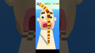 Sandwich Runner Level 75 gameplay Android iOS #shortsvideo