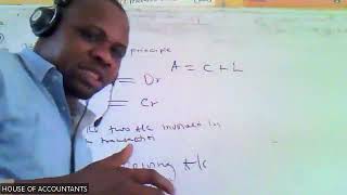 DOUBLE ENTRY PRINCIPLE - FA LECTURER - MR DANIEL