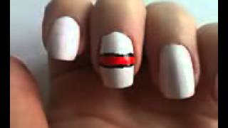 Dalmatian inspired nail art tutorial