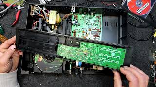 Proton AX300 MKII CD Player Faulty Display Diagnosis and Tray Loading Belt Replacement