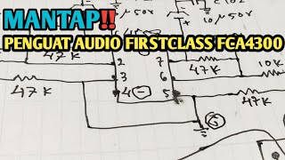 PENGUAT SINYAL AUDIO FIRSTCLASS FC-4300