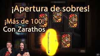 Apertura de +100 sobres de Zarathos - ¡Lo que ha acumulado!