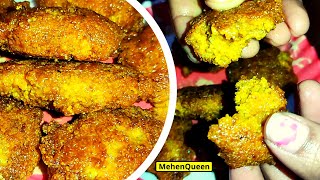 Fish Egg Pakora Recipe | Easiest Way To Cook Fish Cutlet | Fish Egg Pakoda Quick Snack Recipe