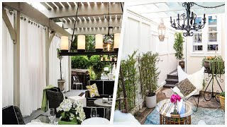 75 White Patio With A Pergola Design Ideas You'll Love ☆