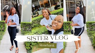 Vlog: Rosebank touch down with my sister 💕 + let’s go to church ⛪️