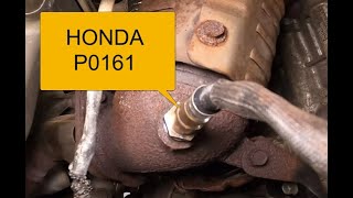 How to Fix HONDA P0161: Front Secondary Heated Oxygen Sensor (Secondary HO2S) Bank 2, Sensor 2