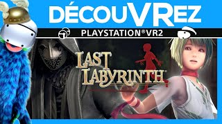 DécouVRez : LAST LABYRINTH sur PS VR2 | Un Escape Game Très Cool | VR Singe