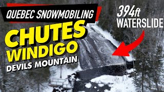 Devil's Mountain to Chutes Windigo | Quebec Snowmobiling Adventure Series Part 2