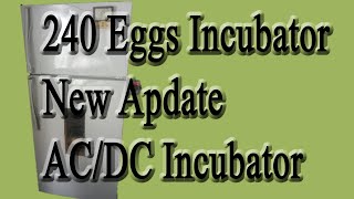 how to make dc incubator at home /ac/dc Incubator