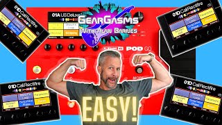 Line 6 Pod Go - Making 4 Great Easy Presets From Scratch!