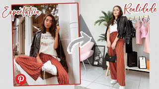 REPRODUZINDO LOOKS DO PINTEREST COM O QUE TENHO EM CASA