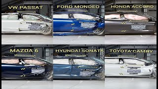 VW PASSAT, FORD MONDEO, HONDA ACCORD | D SEGMENTİ ARAÇLARIN YOLCU TARAFI KAZA TESTİ